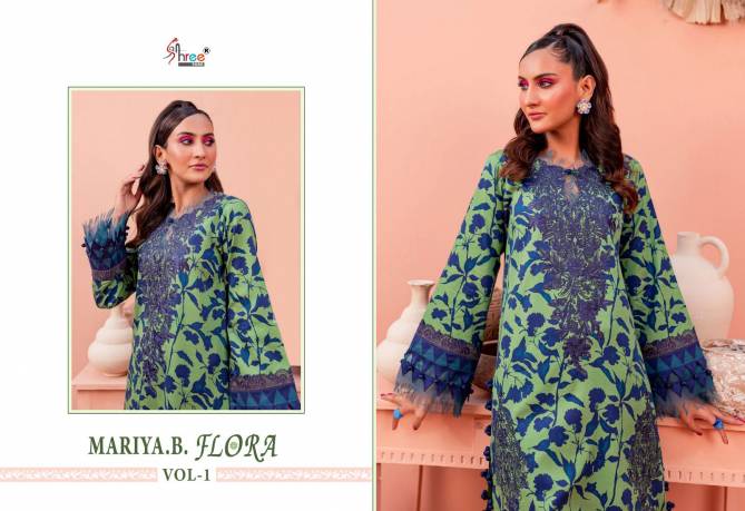 Maria B Flora Vol 1 Jam Cotton Printed Pakistani Suits Catalog